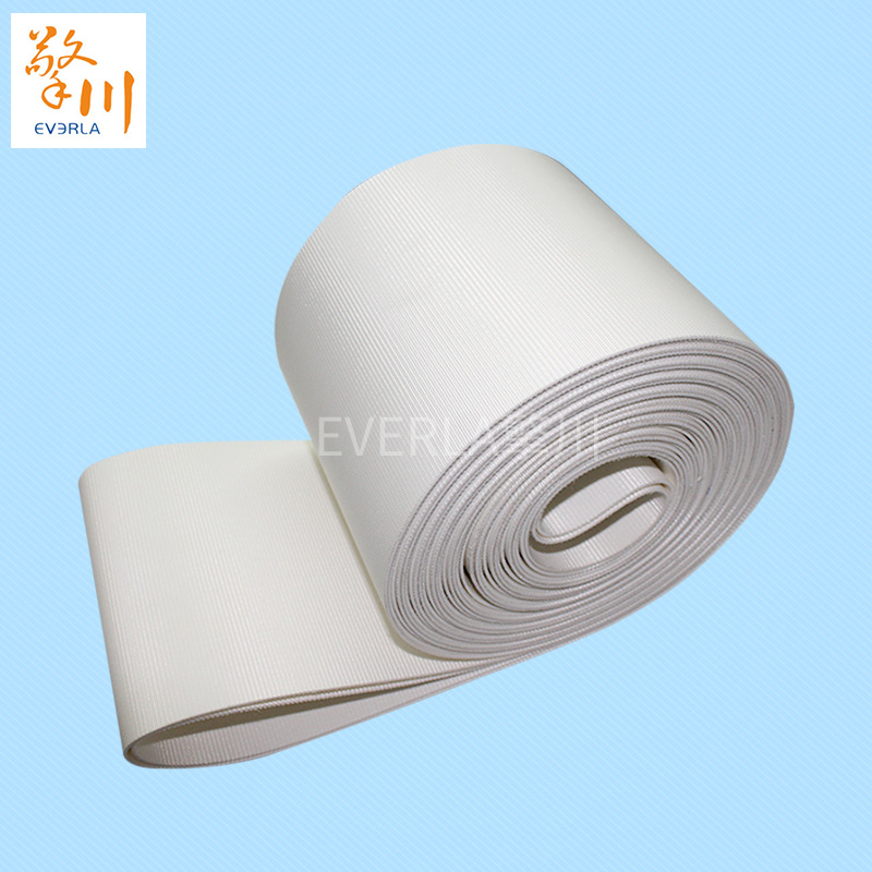 白色钻石纹pvc<a href='http://www.everla.com/shusongdai/' target='_blank'><u>输送带</u></a>纸巾机皮带主图