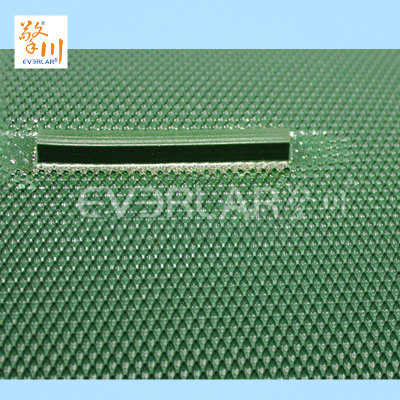 锯齿花纹<a href='http://www.everla.com/shusongdai/' target='_blank'><u>输送带</u></a>的应用
