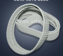 花纹工业输送皮带顺纹的产生