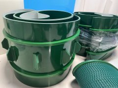 波纹挡边输送带怎么安装