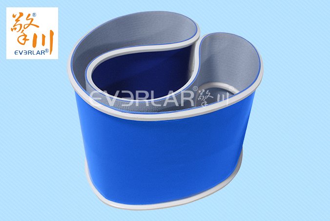 物流仓储新宠：蓝色PVC输送带